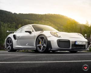 2019 Porsche 911 Turbo RS on Vossen Wheels (GNS-1)